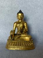Medicijn Boeddha Tibet Brons verguld, Antiek en Kunst, Ophalen of Verzenden