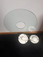 Glazen hanglamp, Ophalen of Verzenden, Zo goed als nieuw, Minder dan 50 cm