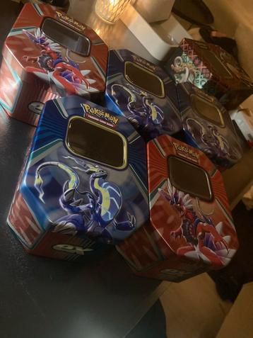 Pokémon TCG Blikken - Lege Tins beschikbaar voor biedingen