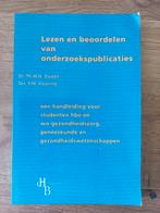 Dassen en Keuning - Lezen & beoordelen onderzoekspublicaties, Ophalen of Verzenden, Beta, Gelezen, HBO