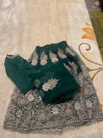 Party wear green net n silk dress new never wear, Overige typen, Party wear, Meisje, Nieuw