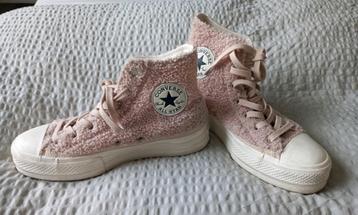 Converse All Stars teddy plateau (39,5) beschikbaar voor biedingen
