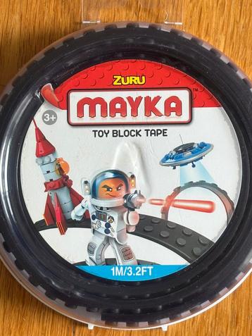 NIEUW bouwstenen tape - zuru mayka toy block tape 1 m beschikbaar voor biedingen