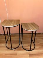 Set van 2 bijzettafels- QUICK SELL!!, Huis en Inrichting, Tafels | Bijzettafels, Minder dan 45 cm, Minder dan 55 cm, Ophalen of Verzenden