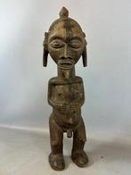 240753 Mooi oud zeldzaam Afrikaans Mbala beeldje uit Kongo, Ophalen of Verzenden