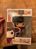 Funko Pop Carl Grimes #388 – The Walking Dead – gesigneerd, Verzamelen, Poppetjes en Figuurtjes, Ophalen of Verzenden, Zo goed als nieuw