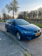 Seat Leon ST 1.2 TSI 77KW/105PK Dsg-7 2014 Blauw, Auto's, Seat, 4 cilinders, Origineel Nederlands, Stationwagon, 1180 kg