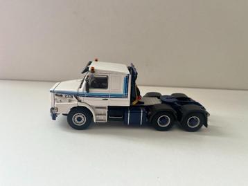 Scania 3 torpedo 143e met verlaagt dak van Tekno beschikbaar voor biedingen