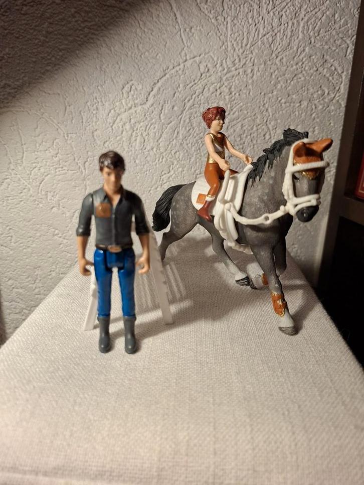 Schleich voltige set, Verzamelen, Star Wars, Zo goed als nieuw, Actiefiguurtje, Ophalen