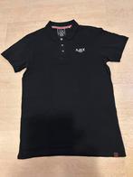 Ajax polo mt: S, Ophalen of Verzenden, Zo goed als nieuw, Zwart