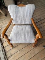 rokersstoel vintage fauteuil nog met veren, Antiek en Kunst, Ophalen