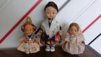 Drie vintage Spaanse poppen, Verzamelen, Ophalen, Zo goed als nieuw, Pop