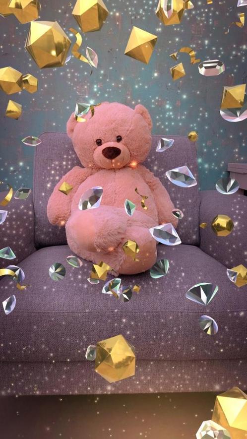 Grote knuffelbeer, Kinderen en Baby's, Speelgoed | Knuffels en Pluche, Zo goed als nieuw, Beer, Ophalen of Verzenden