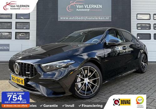 Mercedes A-klasse AMG 35 4MATIC DEMO PANO HEAD UP ADAPTIVE C, Auto's, Mercedes-Benz, Bedrijf, Te koop, A-Klasse, 360° camera, 4x4