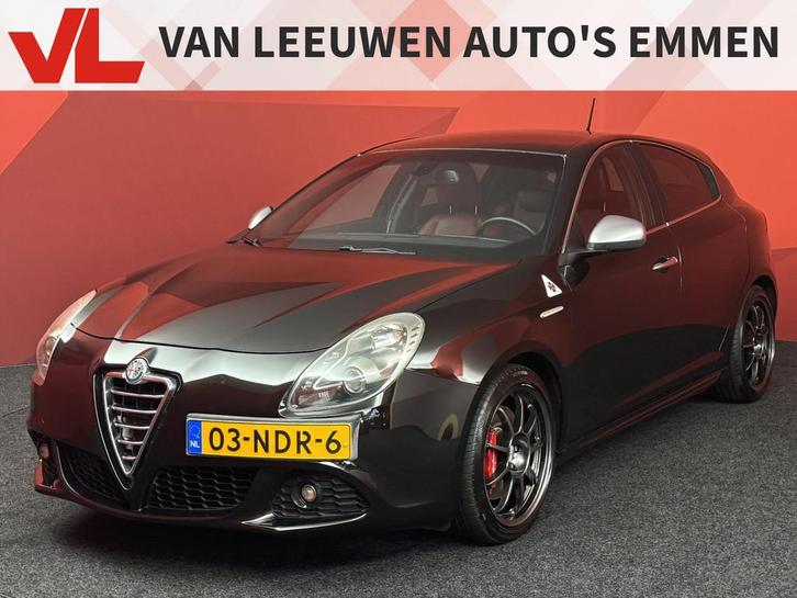 Alfa Romeo Giulietta 1.7 TBi Quadrifoglio Verde | Leer | 236, Auto's, Alfa Romeo, Bedrijf, Te koop, Giulietta, ABS, Airbags, Airconditioning