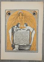 Winterfest 1906  Königl Kunstgewerbemuseum Berlin Jugendstil, Antiek en Kunst, Ophalen of Verzenden