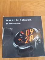 TicWatch Pro 3 Ultra GPS - Nieuw!, Zwart, Nieuw, Ophalen of Verzenden, Waterdicht