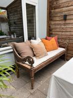 Tuin bank met zitkussen, Tuin en Terras, Tuinbanken, Ophalen, Zo goed als nieuw