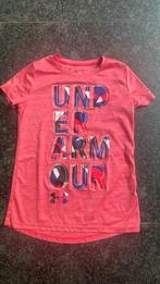 Under amour t shirt, Meisje, Ophalen of Verzenden, Zo goed als nieuw, Shirt of Longsleeve
