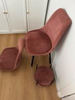 Twee stoelen oud roze, Huis en Inrichting, Stoelen, Twee, Ophalen of Verzenden, Zo goed als nieuw, Overige kleuren