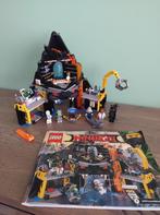 Lego Ninjago Movie 70631 Garmadon's Vulkaan basis, Ophalen of Verzenden, Zo goed als nieuw, Complete set, Lego
