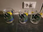 5 AA drank glazen, Verzamelen, Glas en Borrelglaasjes, Ophalen of Verzenden, Zo goed als nieuw, Frisdrankglas