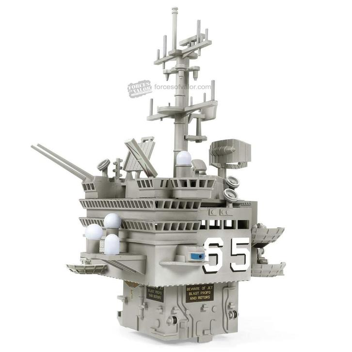 CVN-65 Enterprise vliegdekschip brug 1982 Forces of Valor, Hobby en Vrije tijd, Modelbouw | Figuren en Diorama's, Nieuw, Diorama