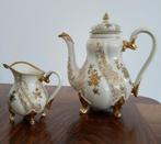 Antieke koffiepot en melkkan, Antiek en Kunst, Antiek | Servies compleet, Ophalen