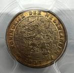 Nederland. Wilhelmina. 1/2 Cent 1937 PCGS MS65 BN*, Ophalen of Verzenden, Koningin Wilhelmina, Overige waardes, Goud