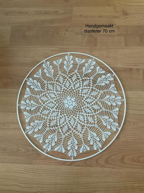 Mooie handgemaakte  mandala met een diameter van 70 cm, Huis en Inrichting, Woonaccessoires | Wanddecoraties, Nieuw, Ophalen
