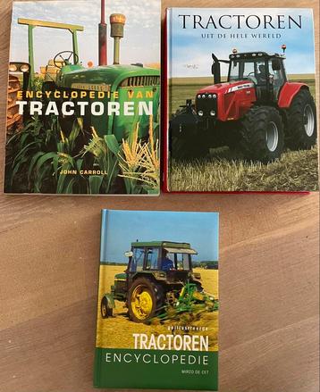 3 stuks tractoren encyclopedie 