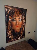 Glazen Schilderij met Portret, Huis en Inrichting, Woonaccessoires | Schilderijen, Tekeningen en Foto's, Ophalen, Oorspronkelijke maker