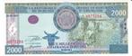 Burundi, 2000 Francs, 2001, UNC, Postzegels en Munten, Bankbiljetten | Afrika, Los biljet, Ophalen of Verzenden, Burundi