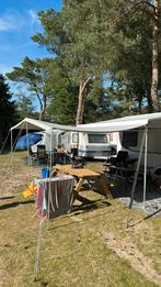 Caravan luifel Berger  (incl aluminium stokken), Caravans en Kamperen, Tenten, Ophalen of Verzenden, Zo goed als nieuw