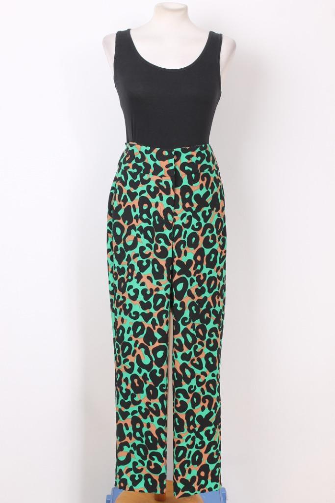 Broek van Fabienne Chapot, Kleding | Dames, Broeken en Pantalons, Zo goed als nieuw, Maat 36 (S), Groen, Lang, Verzenden
