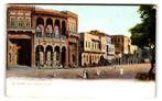 Le Caire, Rue Nubar Pacha. Egypte, Verzamelen, Verzenden, Voor 1920, Gelopen, Buiten Europa