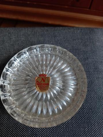 Kristallen onderzetters, 4 stuks. beschikbaar voor biedingen