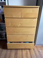 IKEA MALM lade kast bruin, Gebruikt, 5 laden of meer, 100 tot 150 cm, 25 tot 50 cm