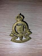 Canadese WO2 Cap Badge Royal Canadian Ordnance Corps, Verzamelen, Ophalen of Verzenden, Landmacht, Overige gebieden, Embleem of Badge