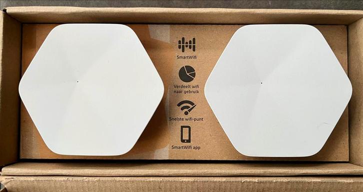 Ziggo SmartWifi pods 5 - 2 stuks, Computers en Software, WiFi-versterkers, Zo goed als nieuw, Ophalen of Verzenden