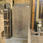 Antieke teakhouten tafel 181x100 TQ9 landelijk oud teak hout, Ophalen of Verzenden