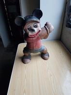 mickey mouse houten beeld vintage,, Ophalen of Verzenden
