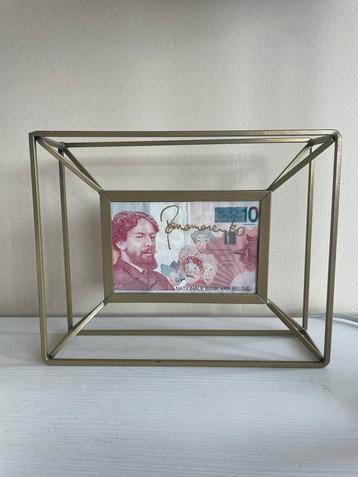 Ingekaderd gesigneerd biljet Panamarenko beschikbaar voor biedingen