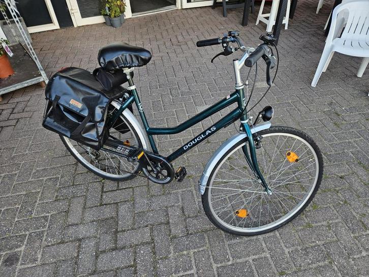 Damesfiets Douglas - Goed onderhouden!, Fietsen en Brommers, Fietsen | Dames | Damesfietsen, Gebruikt, Overige merken, (Extra) lage instap