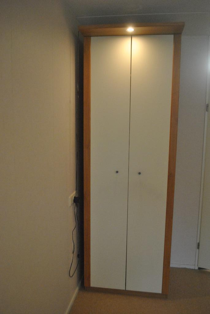 Kledingkast, met verlichting, Huis en Inrichting, Kasten | Kledingkasten, Gebruikt, 200 cm of meer, 50 tot 100 cm, 50 tot 75 cm