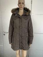 E1141 MEXX: maat 36=S winterjas jas parka winter taupe/bruin, Kleding | Dames, Jassen | Winter, Mexx, Bruin, Ophalen of Verzenden