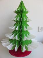 Vintage Deense grote papieren honingraat kerstboom, Diversen, Kerst, Ophalen of Verzenden, Gebruikt
