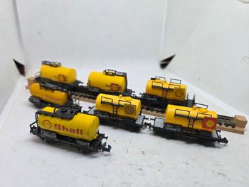7x Shell tankwagons - Setprijs beschikbaar voor biedingen