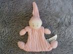 Roze gebreide stof tut popje spookje van Tiamo, Kinderen en Baby's, Speelgoed | Knuffels en Pluche, Overige typen, Ophalen of Verzenden