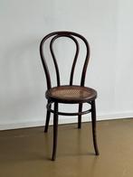 Vintage Thonet Bistro Stoel, Ophalen, Gebruikt, Bruin, Frans Bistro